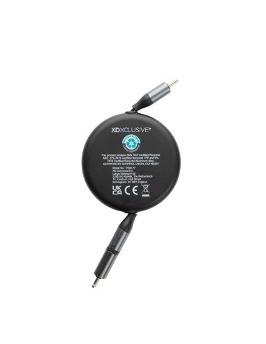 Cavo retrattile da 240W 2in1 Terra in rAlluminio RCS