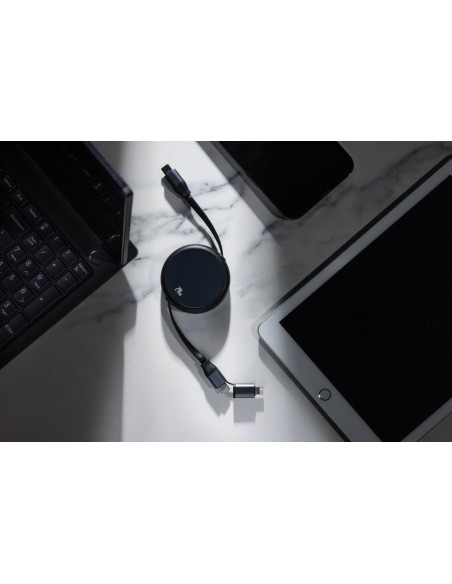 Cavo retrattile da 240W 2in1 Terra in rAlluminio RCS