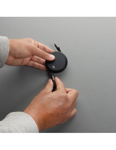 Cavo retrattile da 240W 2in1 Terra in rAlluminio RCS