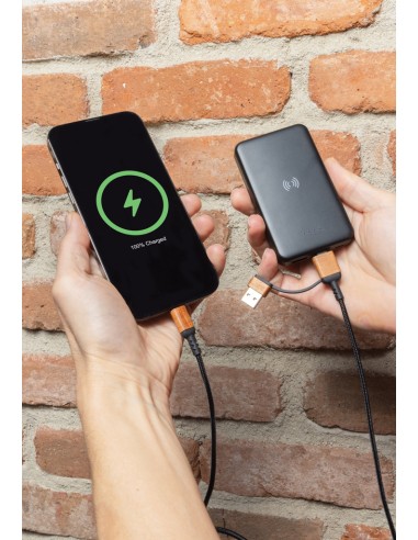 Cavo 6 in 1 Ohio in plastica riciclata RCS