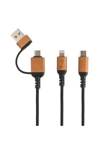 Cavo 6 in 1 Ohio in plastica riciclata RCS