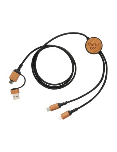 Cavo 6 in 1 Ohio in plastica riciclata RCS