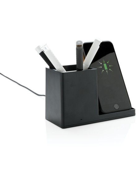 Caricatore wireless 10W Ontario in plastica riciclata RCS