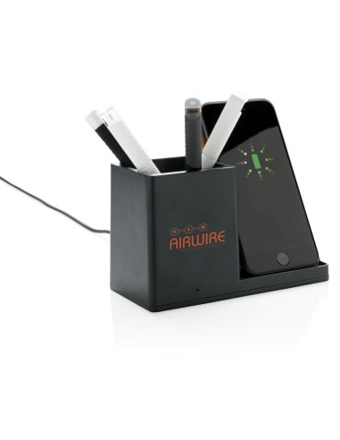 Caricatore wireless 10W Ontario in plastica riciclata RCS