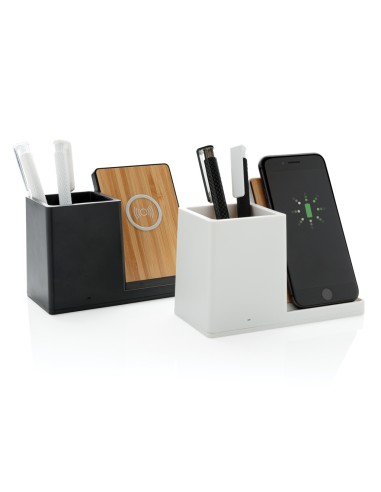 Caricatore wireless 10W Ontario in plastica riciclata RCS