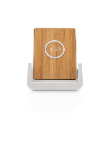 Supporto con ricarica 10W Ontario in plastica riciclata RCS