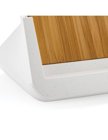 Supporto con ricarica 10W Ontario in plastica riciclata RCS