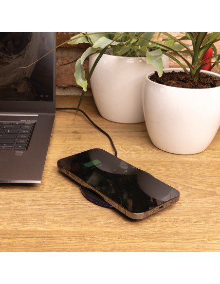 Caricatore wireless veloce 15W in plastica RCS