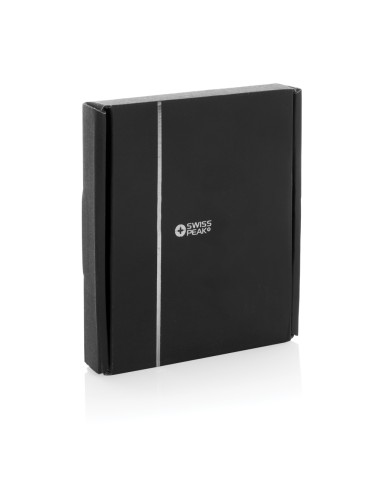 Caricatore wireless 3 in 1 15W Swiss Peak in rPlastica