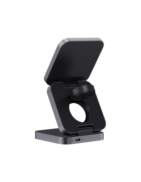 Caricatore pieghevole 15W 3in1 Terra in alluminio riciclato