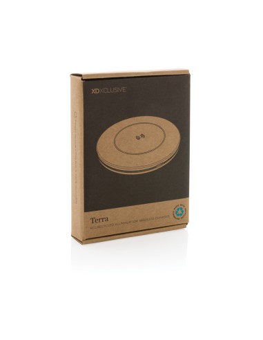 Caricatore wireless 10W in alluminio RCS Terra