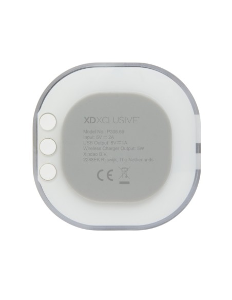 Orologio digitale con ricarica wireless 5W Aria