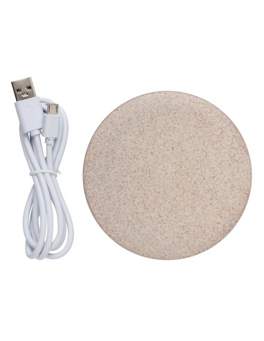 Caricatore wireless 5W in fibra di grano