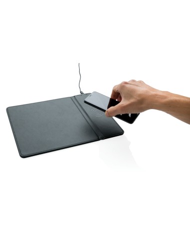 Tappetino mouse con ricarica wireless 5W