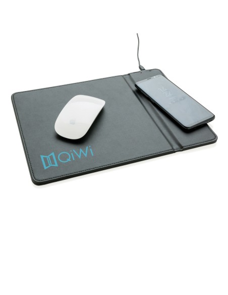 Tappetino mouse con ricarica wireless 5W