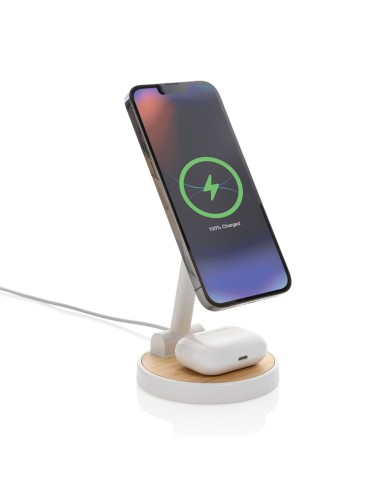 Supporto 2in1 ricarica magnetica Ontario in rPlastica RCS