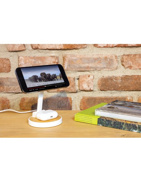 Supporto 2in1 ricarica magnetica Ontario in rPlastica RCS