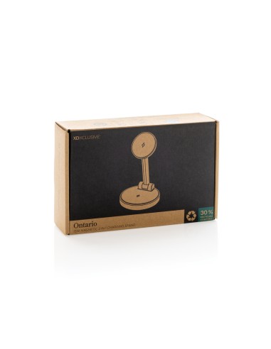 Supporto 2in1 ricarica magnetica Ontario in rPlastica RCS