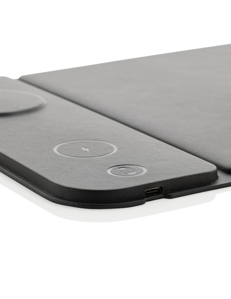 Tappetino mouse 3in1 con ricarica wireless 15W in rPET RCS