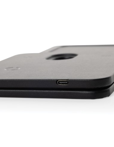 Base di ricarica wireless 3 in 1 Swiss Peak in rPU RCS