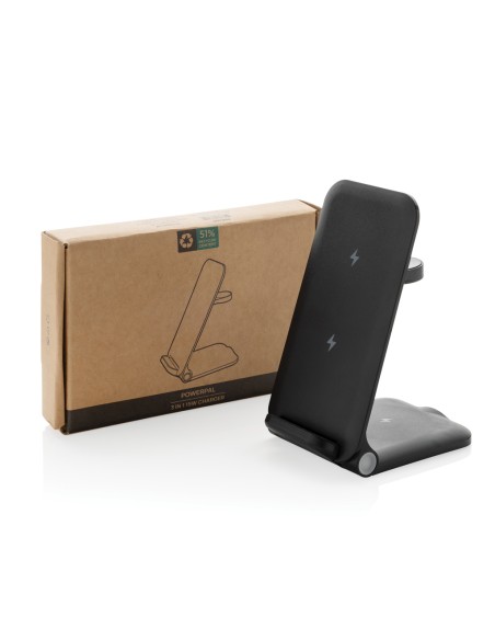 Caricabatterie 15W Powerpal 3 in 1 in rABS RCS