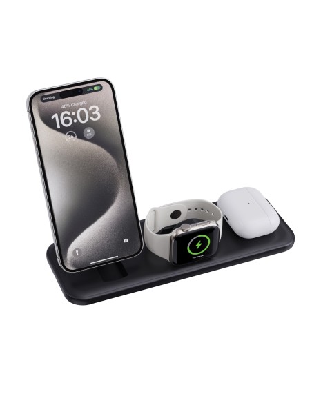 Caricatore magnetico 15W 3 in 1 Urban Vitamin Torrance RCS