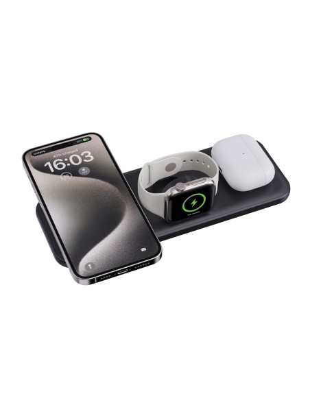 Caricatore magnetico 15W 3 in 1 Urban Vitamin Torrance RCS