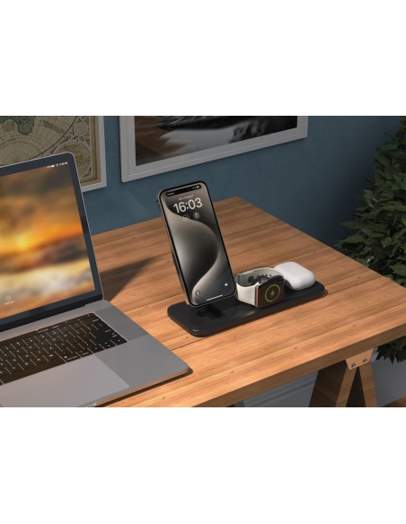 Caricatore magnetico 15W 3 in 1 Urban Vitamin Torrance RCS