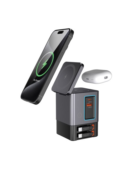 Caricatore GaN 105W cavo retrattile Urban Vitamin Sacramento