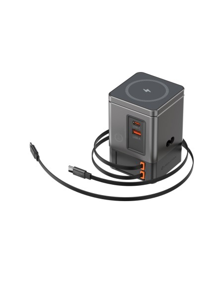 Caricatore GaN 105W cavo retrattile Urban Vitamin Sacramento