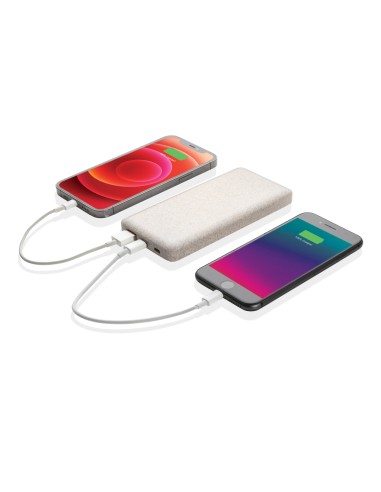Powerbank 10.000 mAh  in fibra di grano