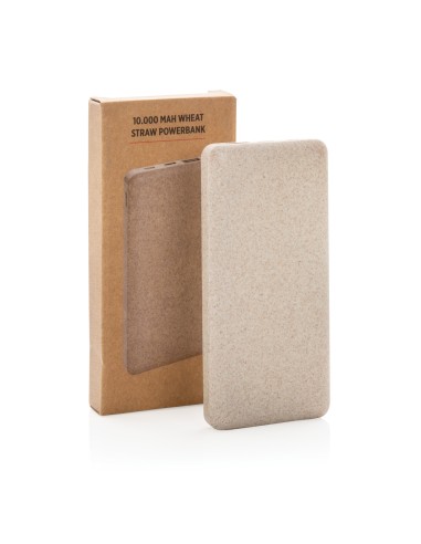Powerbank 10.000 mAh  in fibra di grano