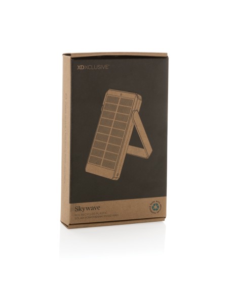 Powerbamk 10000 mAh Skywave in plastica riciclata RCS