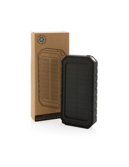 Powerbank solare 10.000 mAh 10W in plastica RCS
