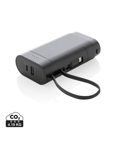 Powerbank 10000 mAh CycleCell con batteria rimovibile