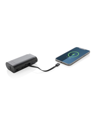 Powerbank 10000 mAh CycleCell con batteria rimovibile