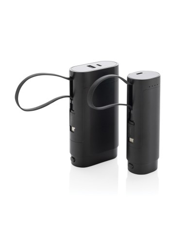 Powerbank 10000 mAh CycleCell con batteria rimovibile