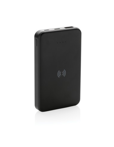 Powerbank wireless 5W da 5.000 mAh in plastica riciclata RCS