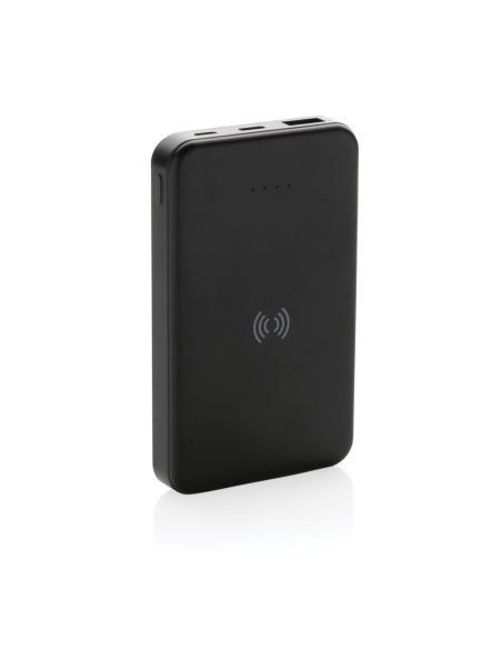 Powerbank wireless 5W da 5.000 mAh in plastica riciclata RCS