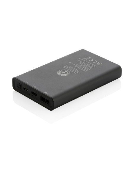 Powerbank Terra da 5000 mAh in alluminio riciclato