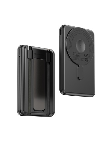 Powerbank magnetica 5in1 Urban Vitamin Redwood 5000mAh 20W