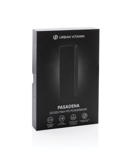 Powerbank 20.000mAh con PD Urban Vitamin Pasadena