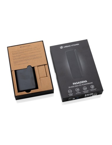 Powerbank 20.000mAh con PD Urban Vitamin Pasadena