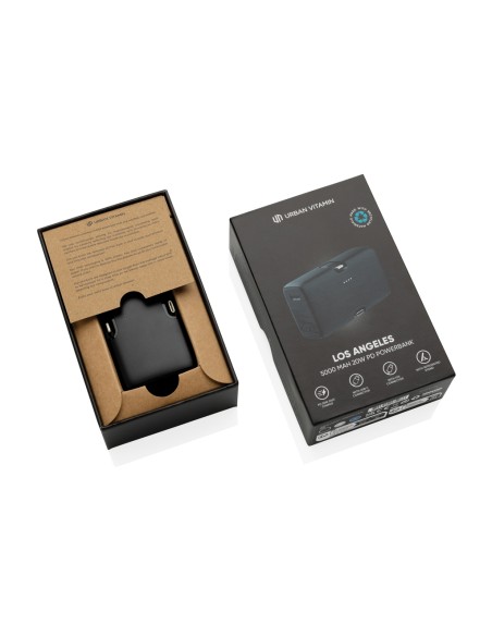 Powerbank 20W PD Urban Vitamin Los Angeles in rPlastica RCS