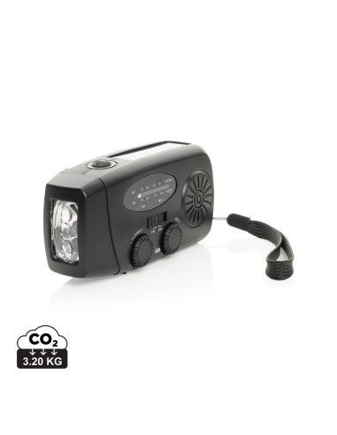 Radio d'emergenza RescueWave in plastica riciclata RCS