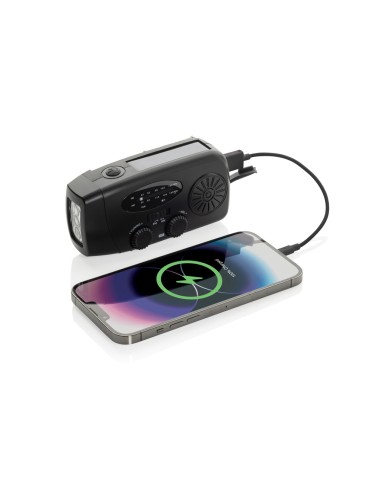 Radio d'emergenza RescueWave in plastica riciclata RCS