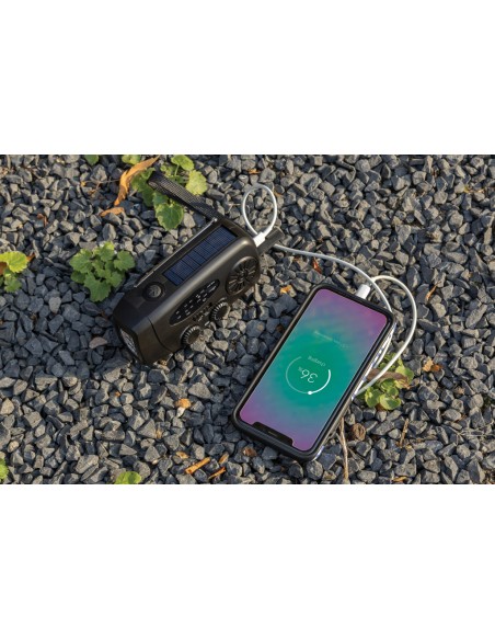 Radio d'emergenza RescueWave in plastica riciclata RCS