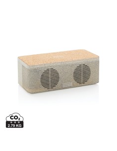 Speaker e caricatore wireless in fibra di grano