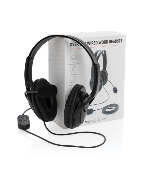 Cuffie da lavoro con cavo