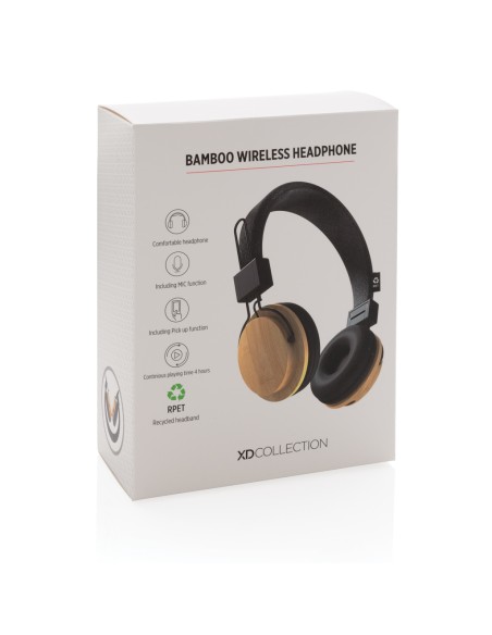 Cuffie wireless Bambù